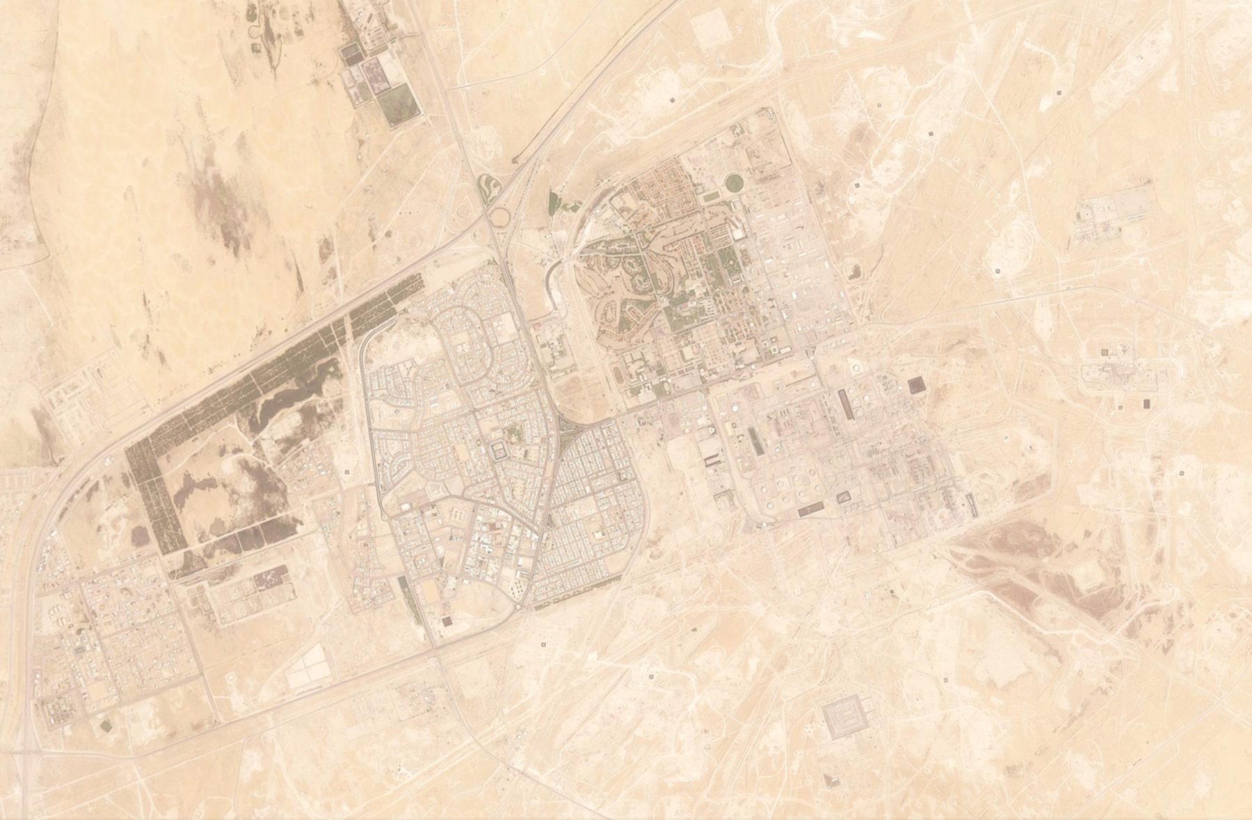 Figura 2 — Abqaiq, Arabia Saudita (PlanetScope, 6 maggio 2026)