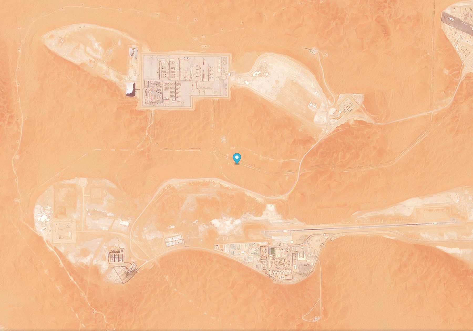 Figura 4 — Shaybah, Rub’ al-Khali (PlanetScope, 7 maggio 2026)