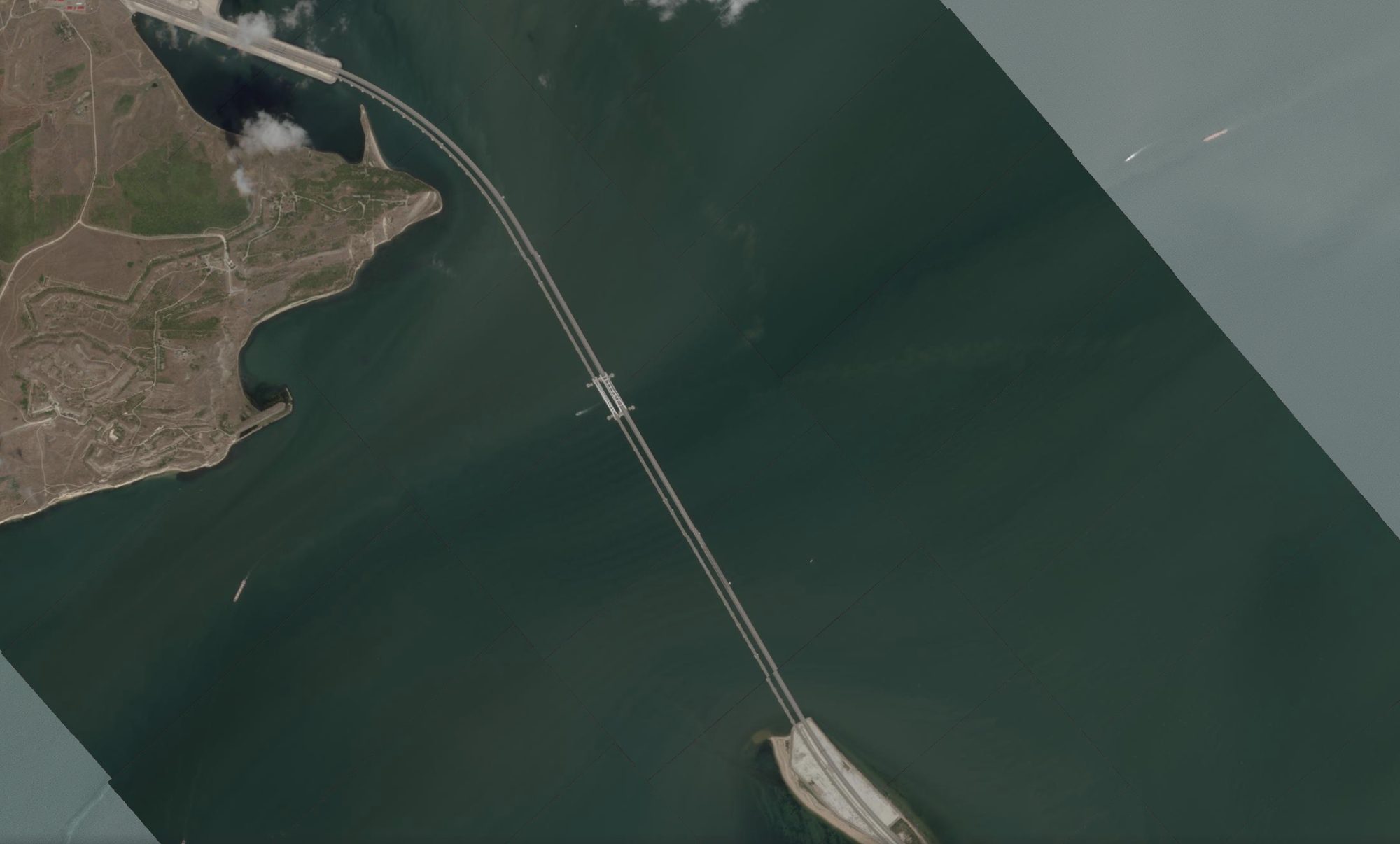 Ponte di Kerch — 13 agosto 2023