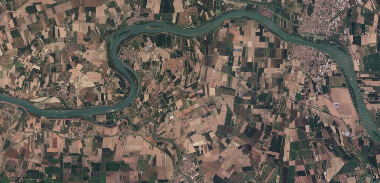 Delta del Po, dettaglio, 13 agosto 2026